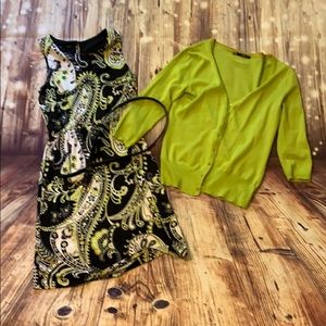 Maurice’s Dress with Cardigan size Medium